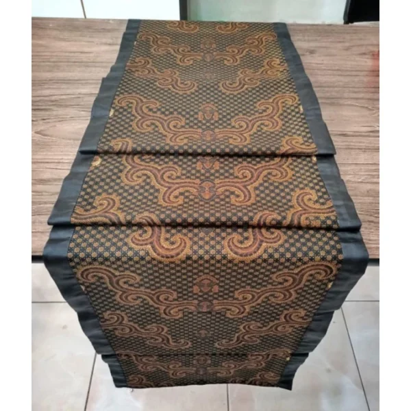 Double Layer Batik Table Runner