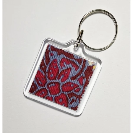 Acrylic Batik Keychain